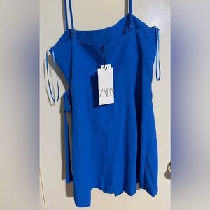 Zara Women's Vibrant Blue Blouse